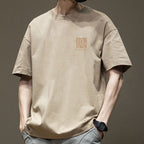 Minimalist Sand Oversized T-Shirt