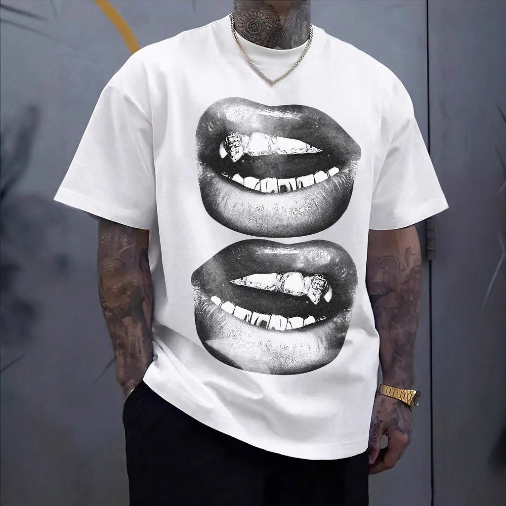 Shirt Sleeve Loose Hip-Hop Streetwear