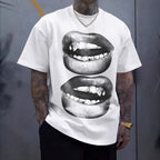 Shirt Sleeve Loose Hip-Hop Streetwear