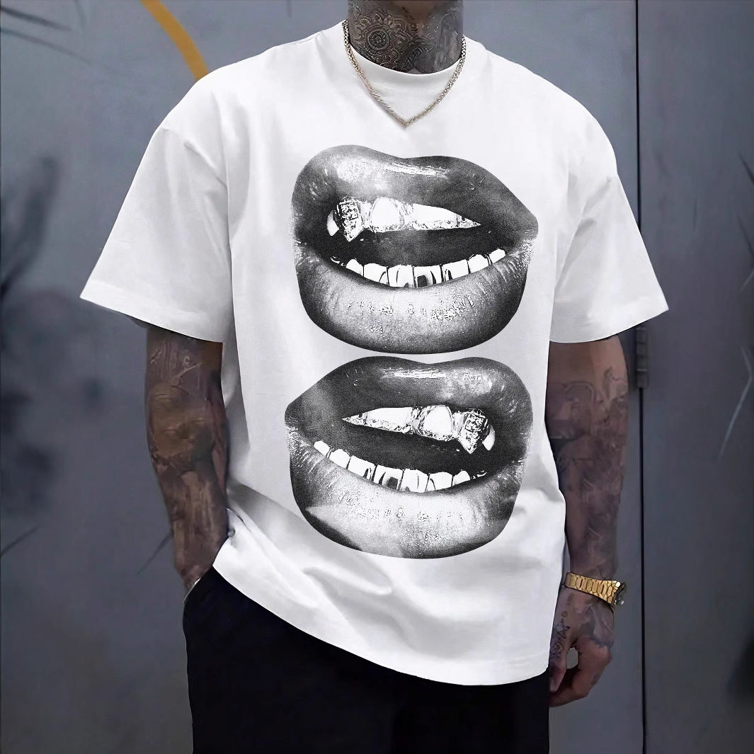 Shirt Sleeve Loose Hip-Hop Streetwear