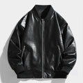 Gangster Trendy Leather Jacket
