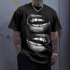 Shirt Sleeve Loose Hip-Hop Streetwear