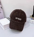 No Way Corduroy Cap