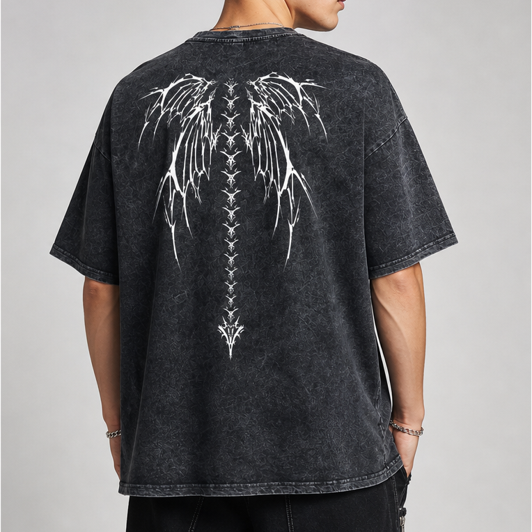 Death Wing Oversized Shirt