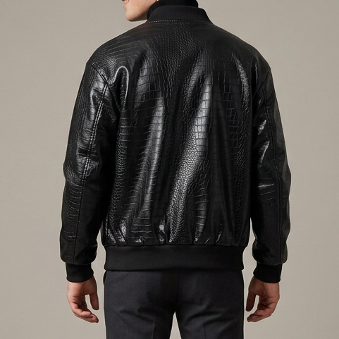 Gangster Trendy Leather Jacket